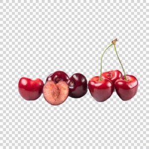 Close Up Of Delicious Cherries PNG