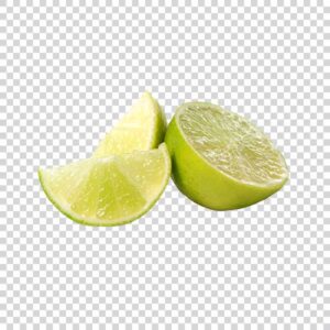 Close Up Of Sliced Limes PNG