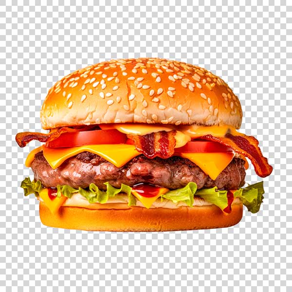 Delicious burger PNG