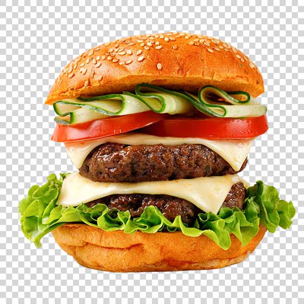 Fresh Homemade Delicious Tasty Burger PNG