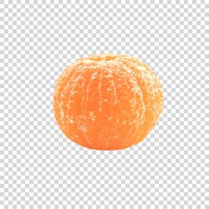 Fresh Peeled Tangerine PNG