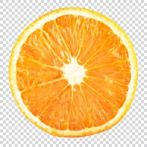 Slice Ripe Orange PNG