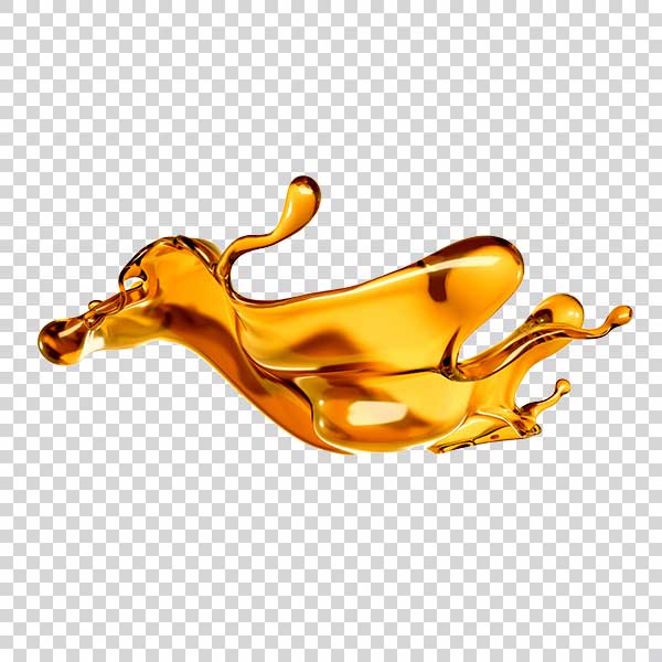 Splash Honey Liquid PNG