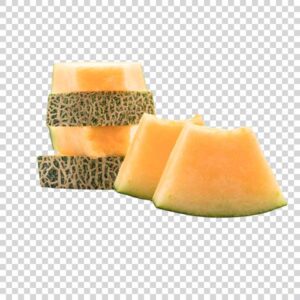 Tasty Cantaloupe Slices PNG