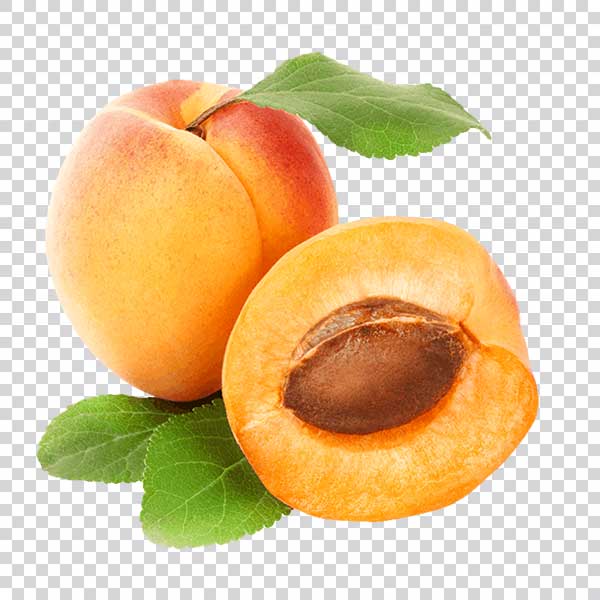 Tasty Slices Apricots PNG