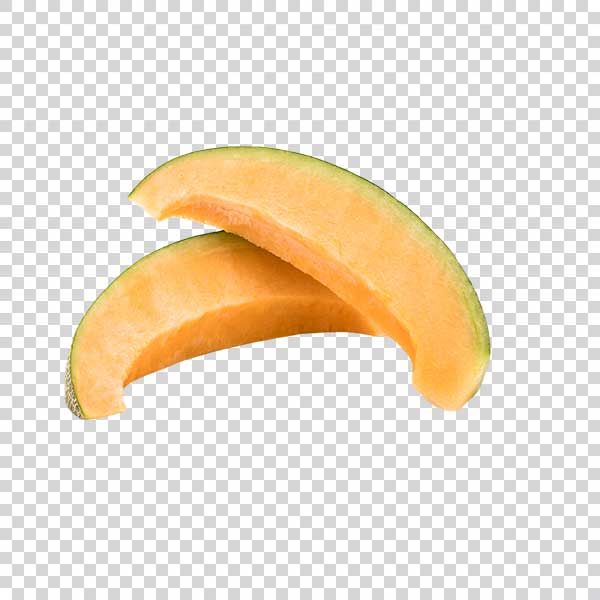 Two Cantaloupe Wedges PNG