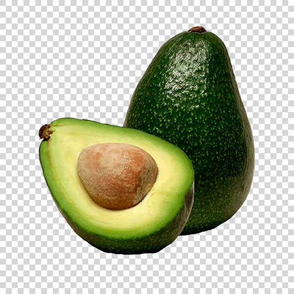 fresh sliced avocados ong image