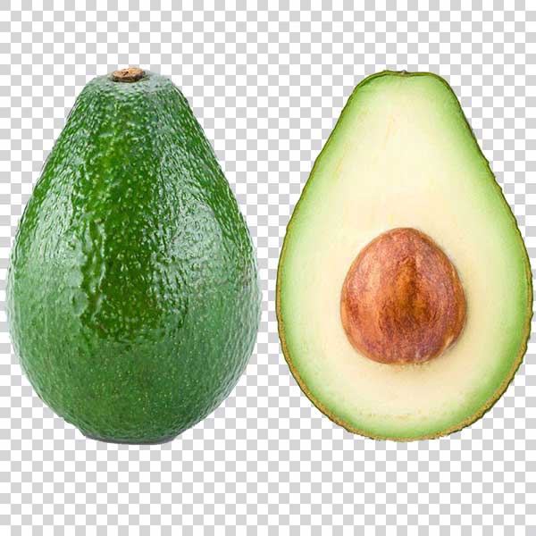 two avocado png image