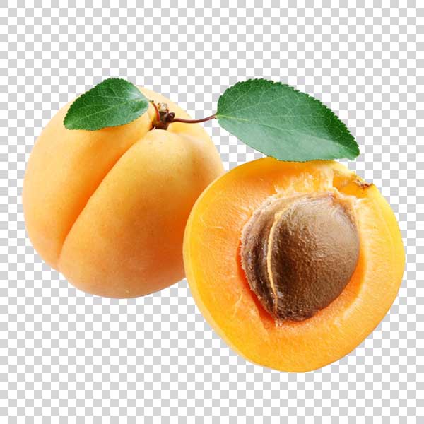 two-yellow-apricots-png