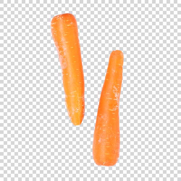 Aerial View Fresh Organic Carrots PNG