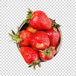 Close Up Of Delicious Strawberries PNG