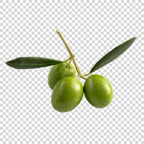 Close Up Of Olives With Leaves PNG