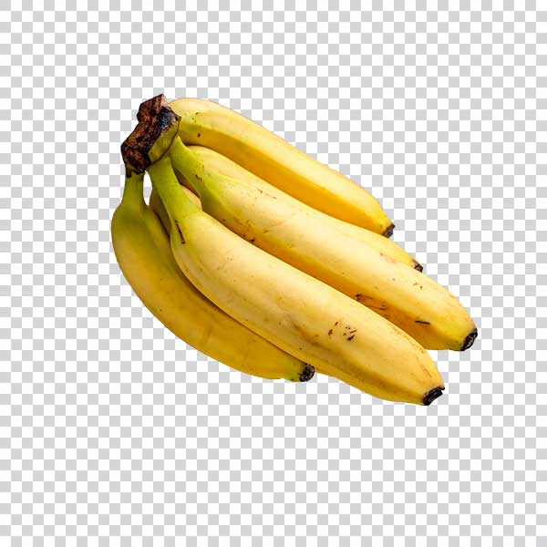 Close Up Of Yellow Appetizing Bananas PNG