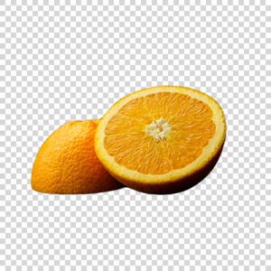 Delicious Slices Of Orange Close Up PNG