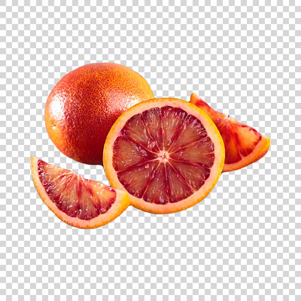 Delicious Slices Of Red Orange PNG