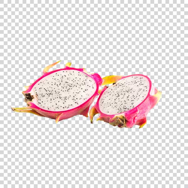 Dragon Fruit Slices PNG