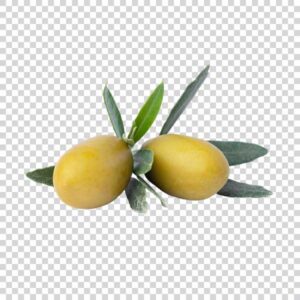 Green Olives With Leaves PNG