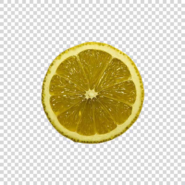 Tasty Lime Slice Close Up PNG