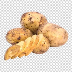 Close Up Of Fresh Potato Slices PNG