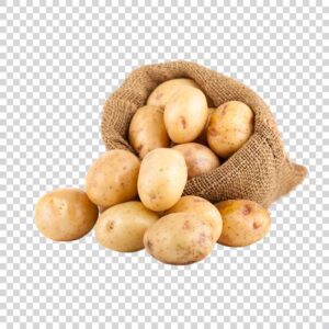 Fresh Ripe Potatoes Closeup PNG