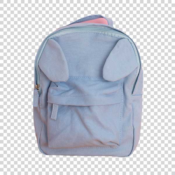 Light Blue Backpack PNG