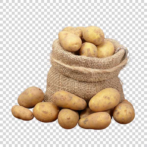 Natural Potatoes Transparent Background PNG