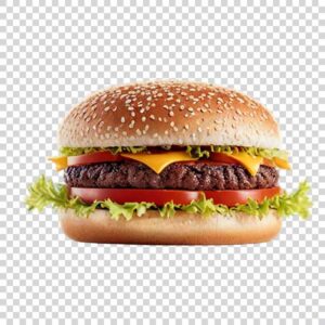 Photo Of Delicious Meat Hamburger PNG