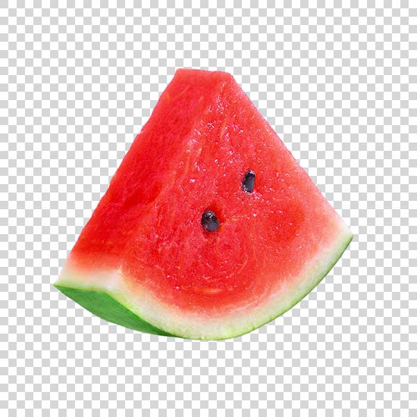 Sliced Fresh Watermelon Close Up PNG