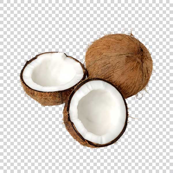 Tasty Ripe Coconuts Close Up PNG