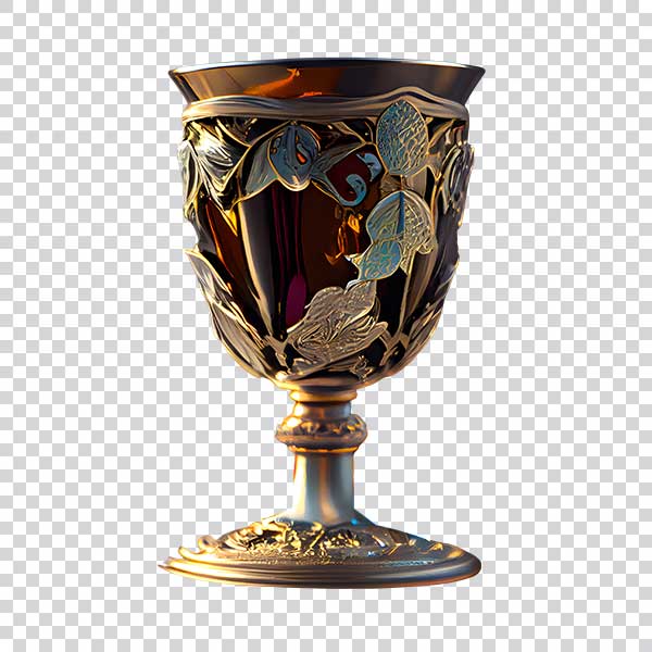 Award Trophy Golden Cup PNG