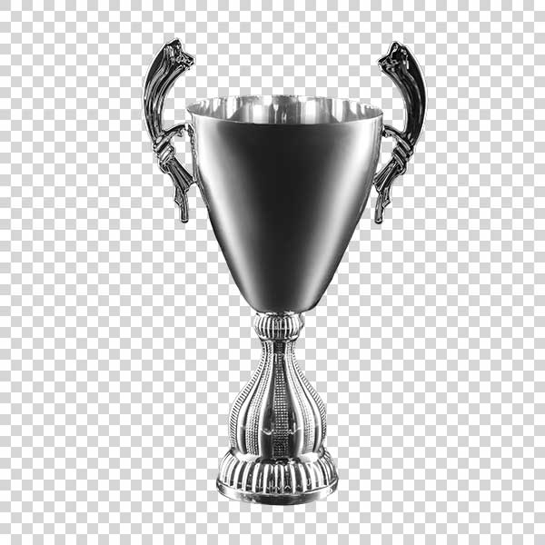 Award Trophy Silver Cup PNG