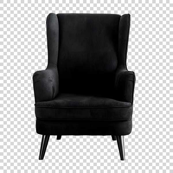 Black Chair Shot PNG