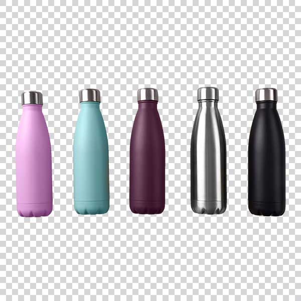 Close Up Of Assortment With Minimal Bottle Drinks PNG