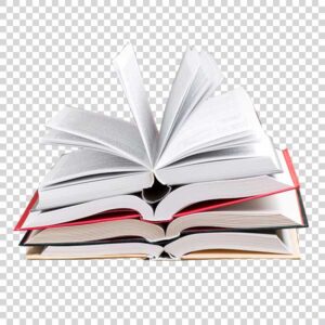 Close Up Of Open Books Transparent Background PNG