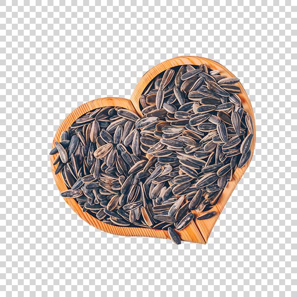 Delicious Sunflower Seeds Top View PNG