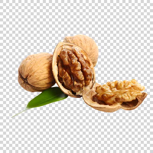 Delicious Walnut Slices Transparent Background PNG