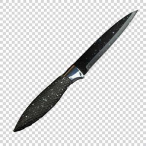 Front View Of Antique Knife Transparent Background PNG