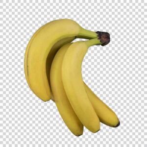 Healthy Banana Cluster PNG