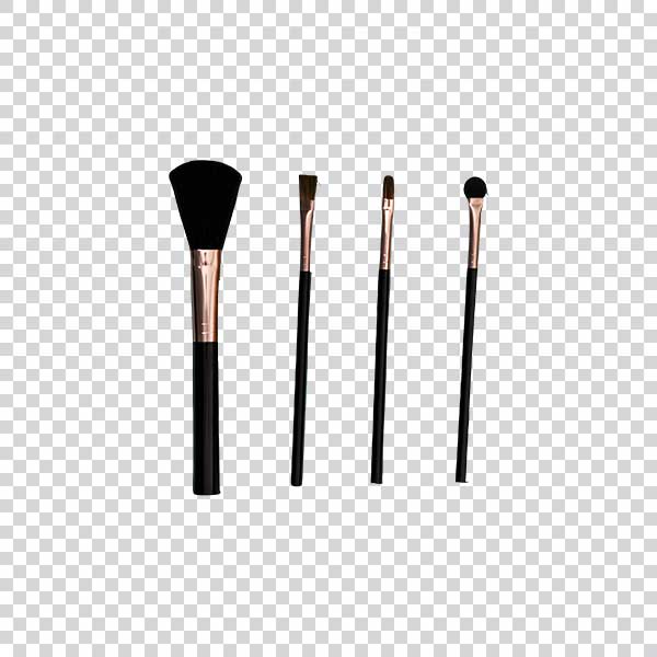 Makeup Brushes Closeup PNG