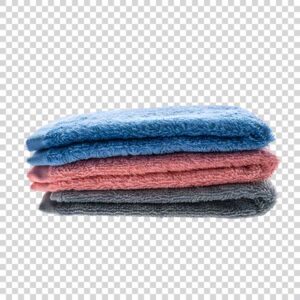 Photo Of Three Colorful Towels PNG