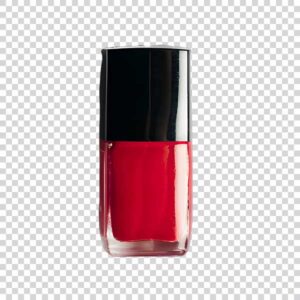 Red Nail Polish Closeup PNG