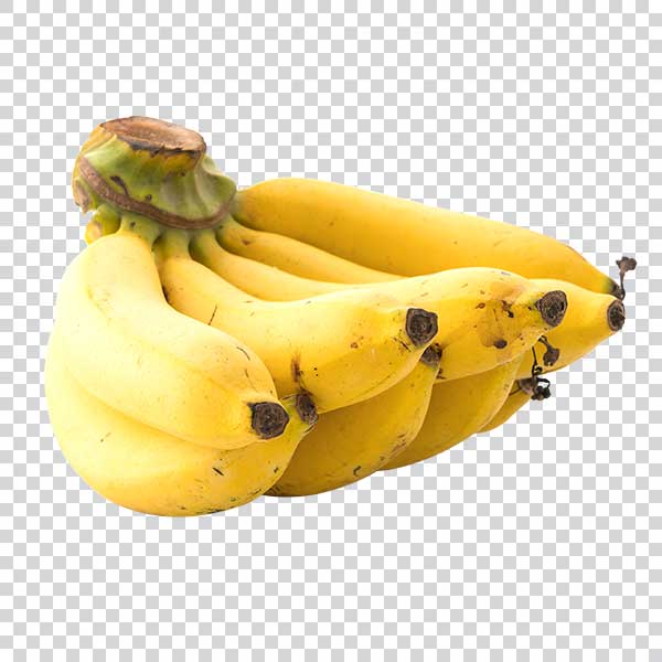 Ripe Bananas Closeup PNG