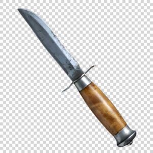 Shot Of Old Knife Transparent Background PNG