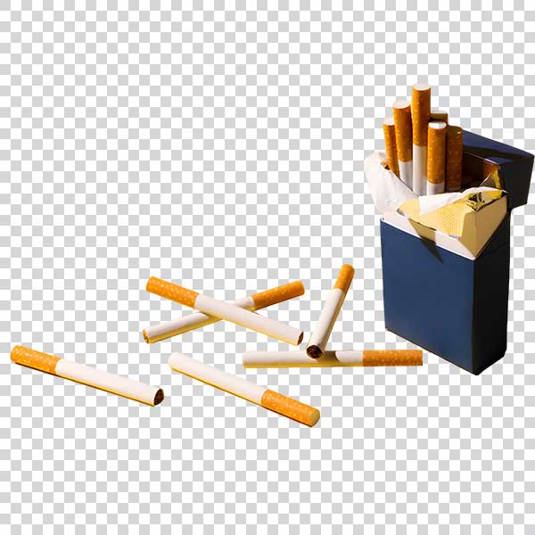 Shot Of Packing Of Cigarettes Transparent PNG