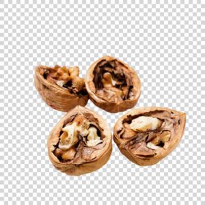 Tasty Walnut Slices Transparent Background PNG