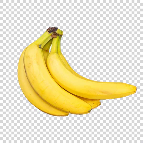 Top View Zesty Bananas PNG