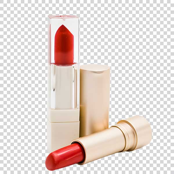 Two Makeup lipsticks Transparent Background PNG