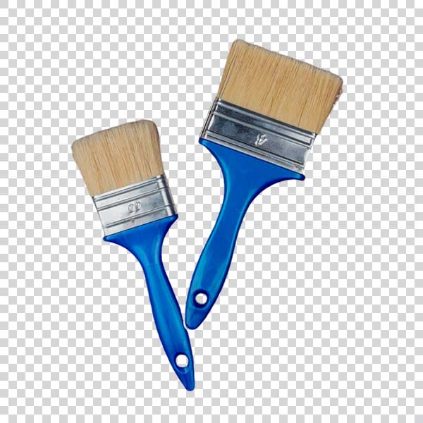 Two Paint Brushes PNG