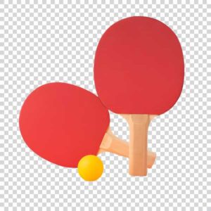 Two Ping Pong Rackets PNG