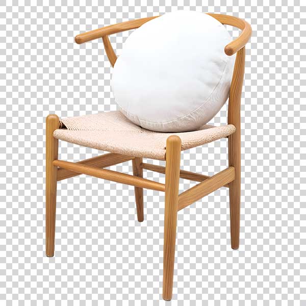 Wooden Chair Closeup PNG